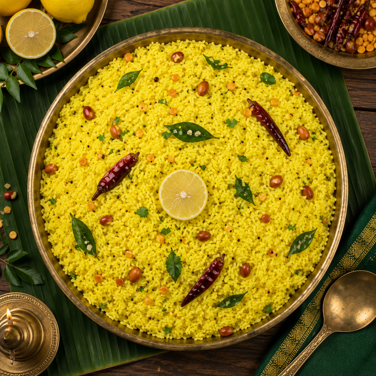 Lemon Rice (Yellow Rice)